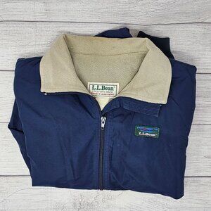 Vintage L.L. Bean Men's Bomber Full Zip Jacket‎ Size Medium